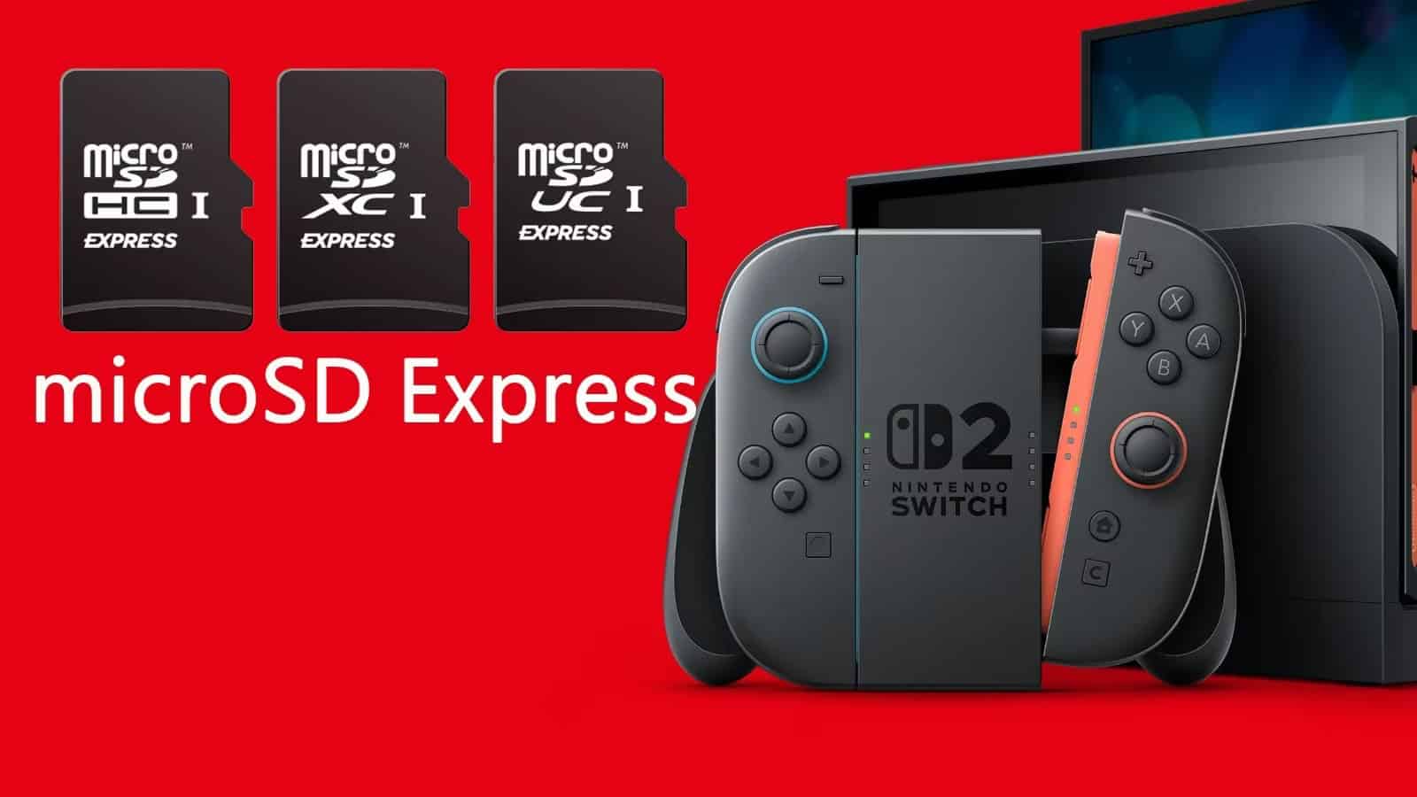 Switch 2重大變革 僅支援microSD Express記憶卡！你的舊卡可能無法用了？ – Sangui Family