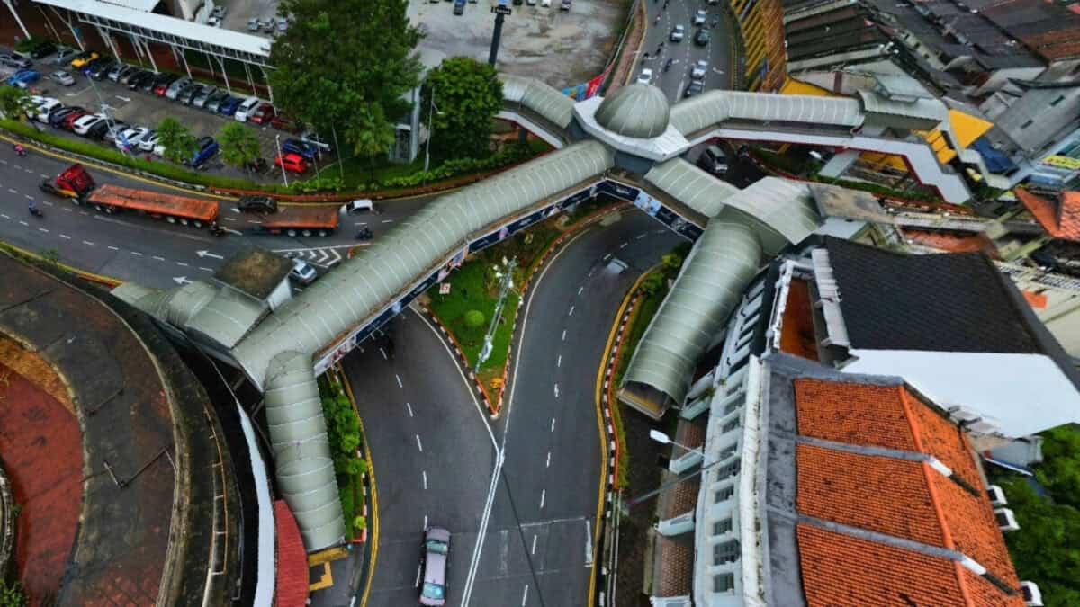 來檳城，請一定記得來打卡這一站：八爪魚天橋（octopus bridge）2