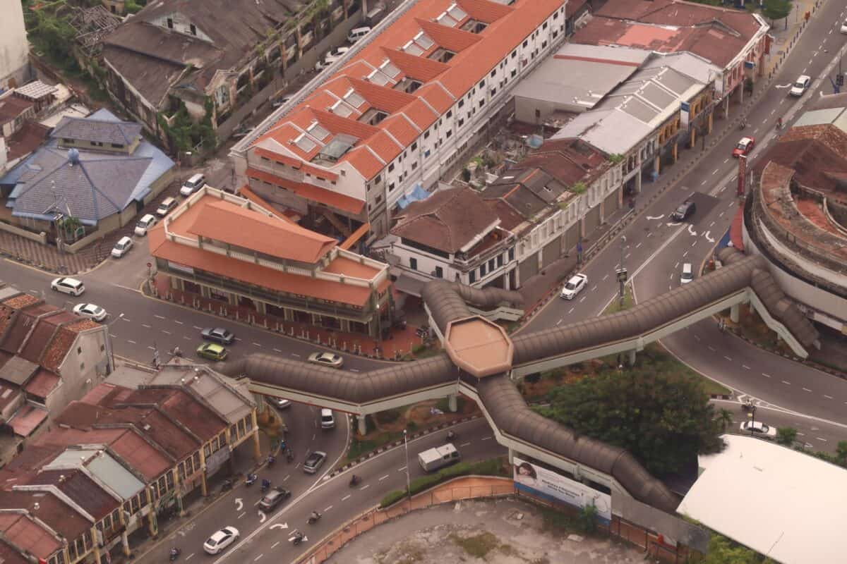 來檳城，請一定記得來打卡這一站：八爪魚天橋（octopus bridge）3